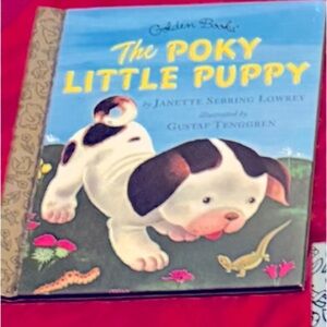$$$RARE collectible The Poky Little Puppy Book$$$